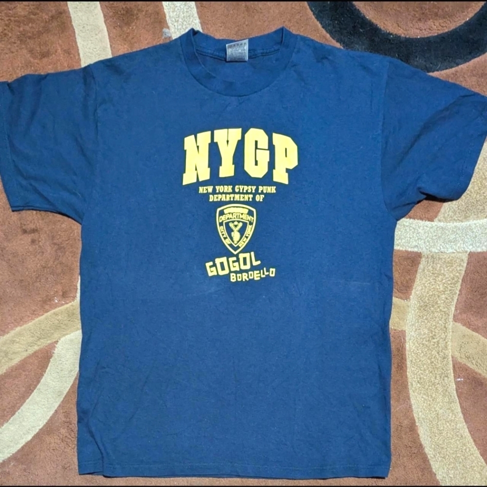 Vintage Gogol Bordello NYGP Gypsy Punk t-shirt Size Large